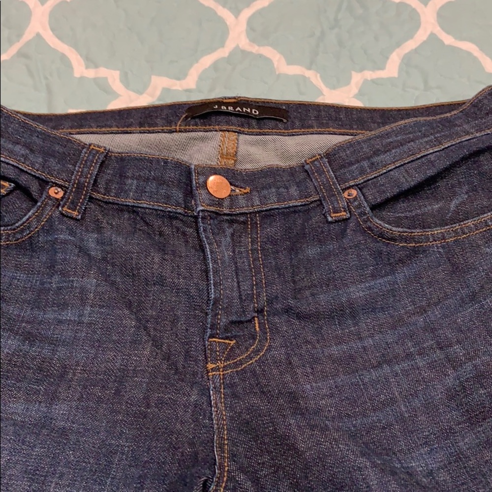 Slightly worn J Brand boyfriend jeans